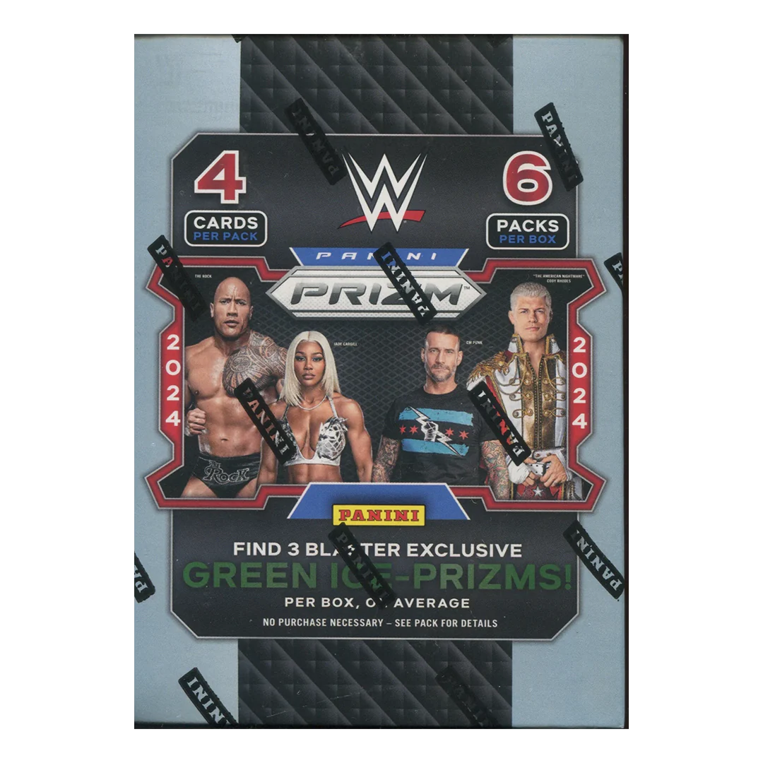2024 Panini Prizm WWE Hobby Blaster Box - Green Ice Prizms