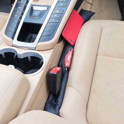 MBERFITU Car Seat Gap Filler, 2 Pack Leather Fill The Gap Between