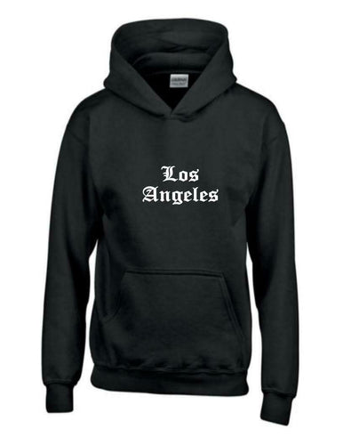 San Clemente Local Old English Beach City OC CA Black Hoodie