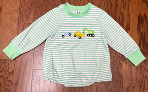 Construction Boys Long Sleeves Bubble - Maci&Madi: A Children’s Boutique 
