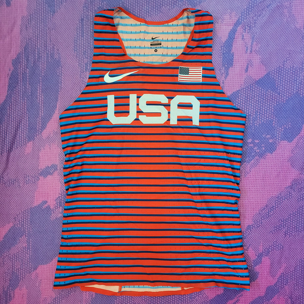 2020 Nike Pro Elite USA Distance Singlet (S) – Bell Lap Track and