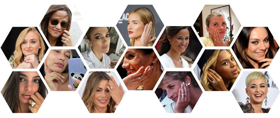 5 Stunning Celebrity-style Engagement Rings: The Look Made For YOU