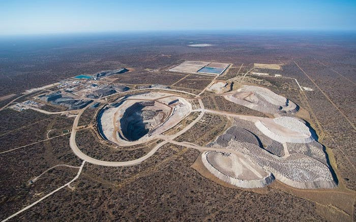 Botswana diamond mines