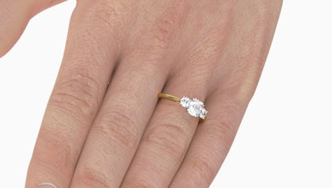 Meghan Markle Engagement Ring in 1 Carat