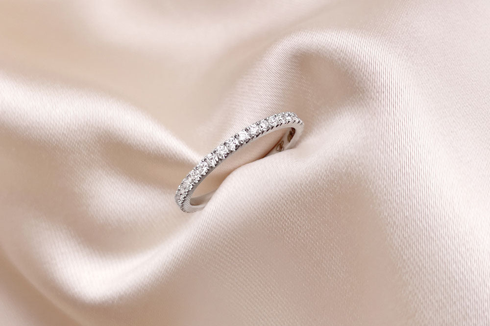 Milana eternity diamond wedding ring