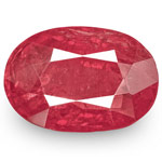 Pinkish red ruby
