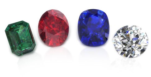 The four main precious stones
