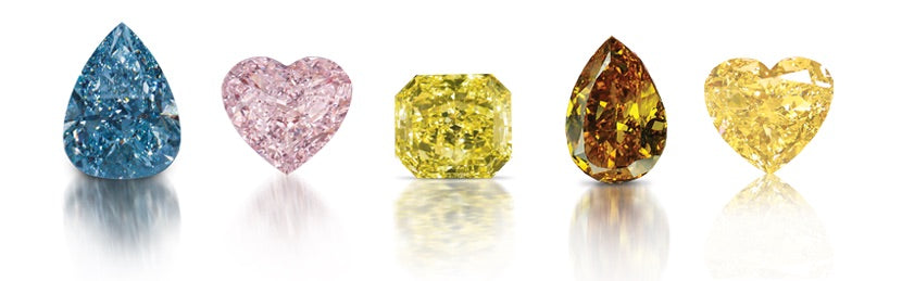 fancy coloured diamonds