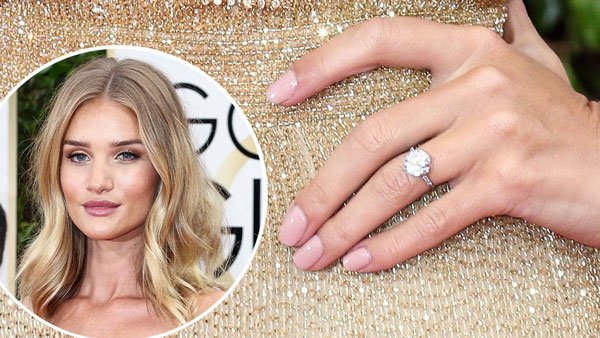 Rosie Huntington-Whiteley engagement ring