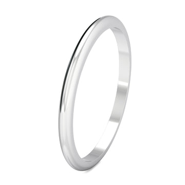 Plain classic wedding ring