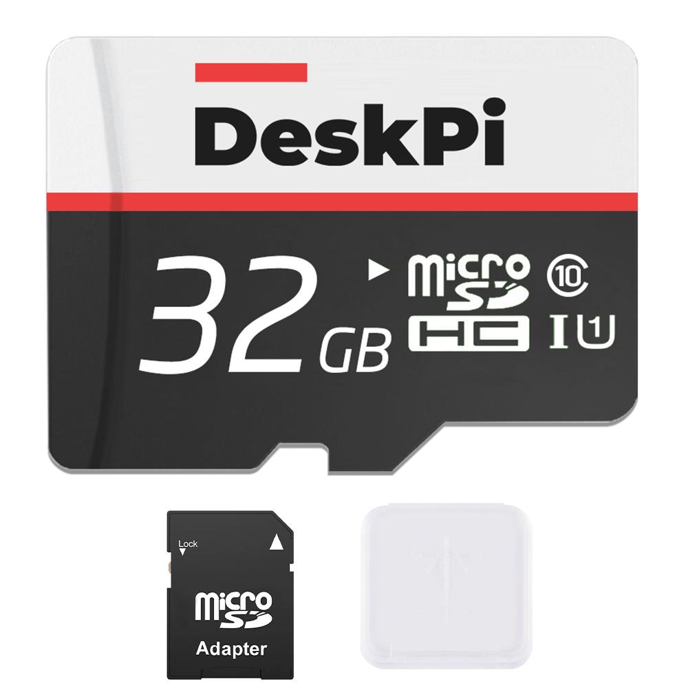 DeskPi 32GB Micro SD Card - No – Store