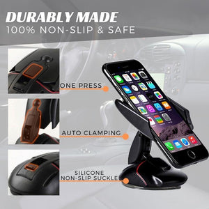 360° Rotatable Car Phone Mount