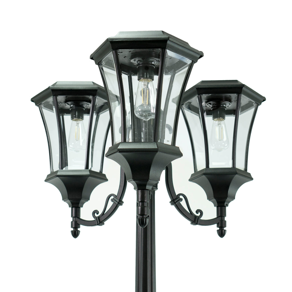 sun ray solar lamp post