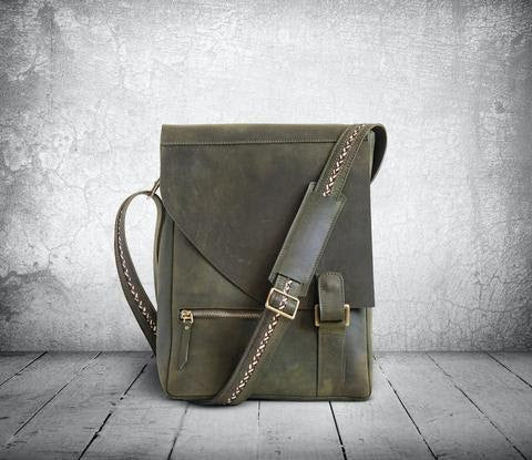 leather laptop bag