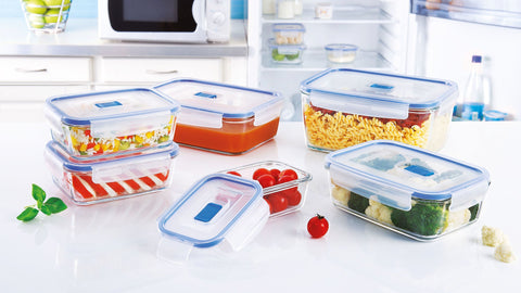 Luminarc Pure Box Active Glass Food Storage 5.1 Cup/40.8 oz. & Reviews