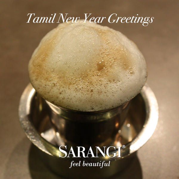 Tamil New Year Greetings from Sarangi, the Kanjivaram sari store