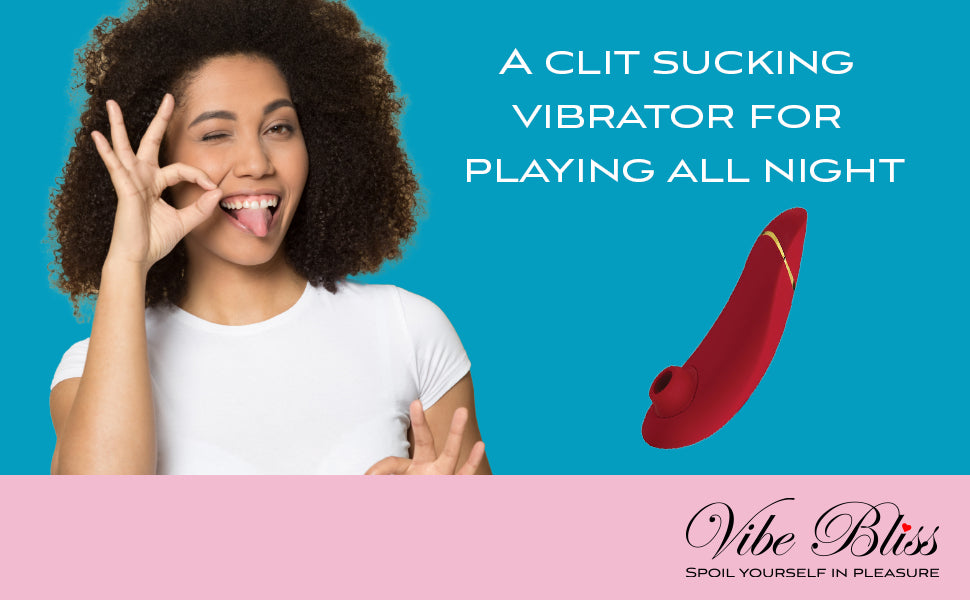 Clit sucking vibrator for playing all night