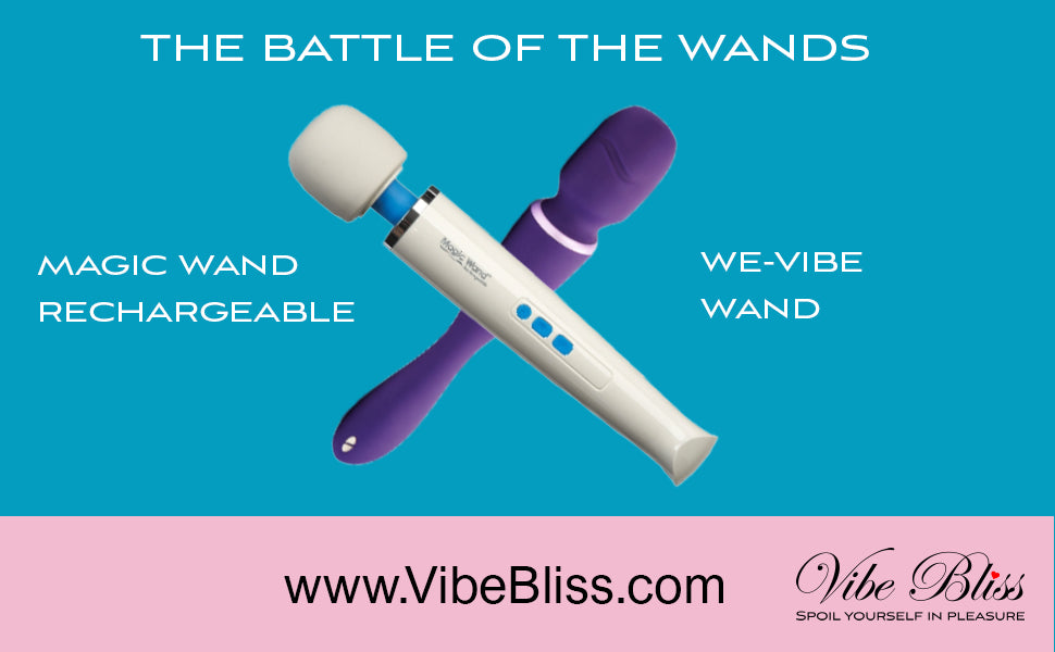 Magic Wand Rechargeable versus We-Vibe Wand