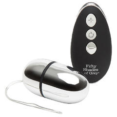Remote control vibrator-Fifty Shades Remote Egg
