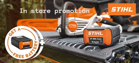 Stihl Free Battery Deal