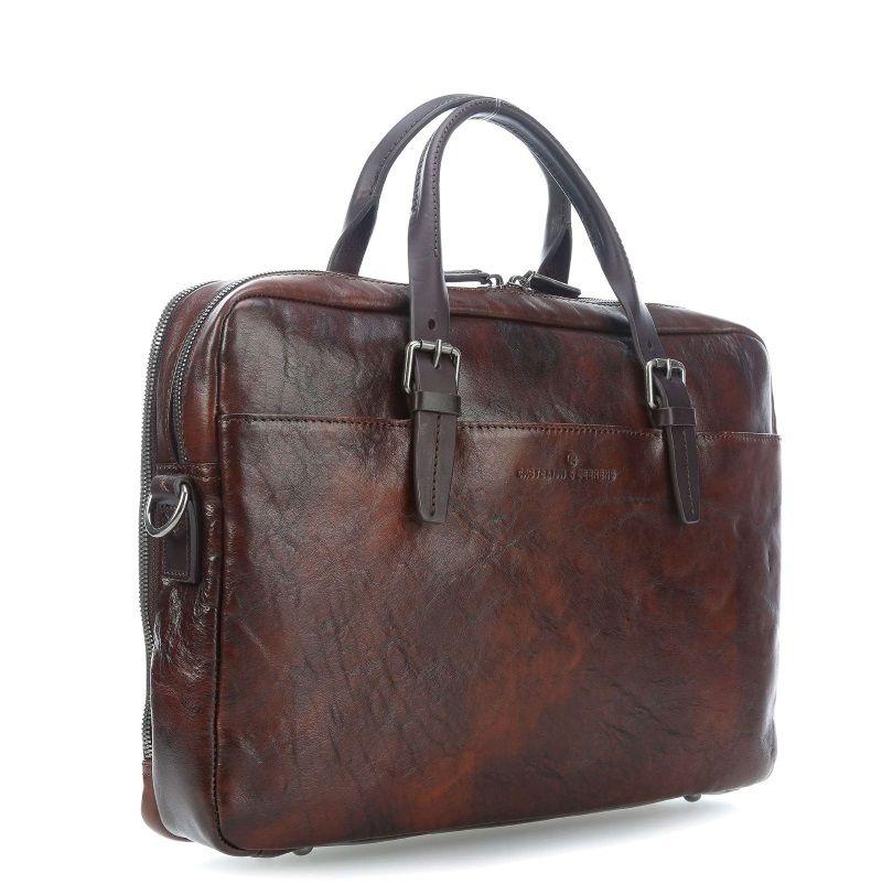 heet Naar behoren chrysant Castelijn & Beerens Rien Laptoptas RFID 15,6" Cognac – Engbers - Bags,  Travel & More