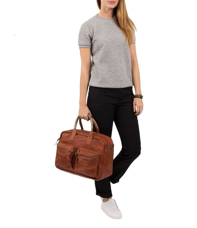 waarom Bediening mogelijk Dijk Cowboysbag The Diaperbag Cognac – Engbers - Bags, Travel & More