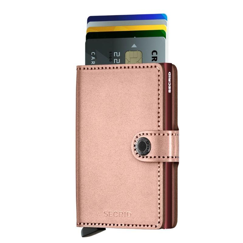 Isaac interview compressie Secrid Mini Wallet Metallic Rose – Engbers - Bags, Travel & More