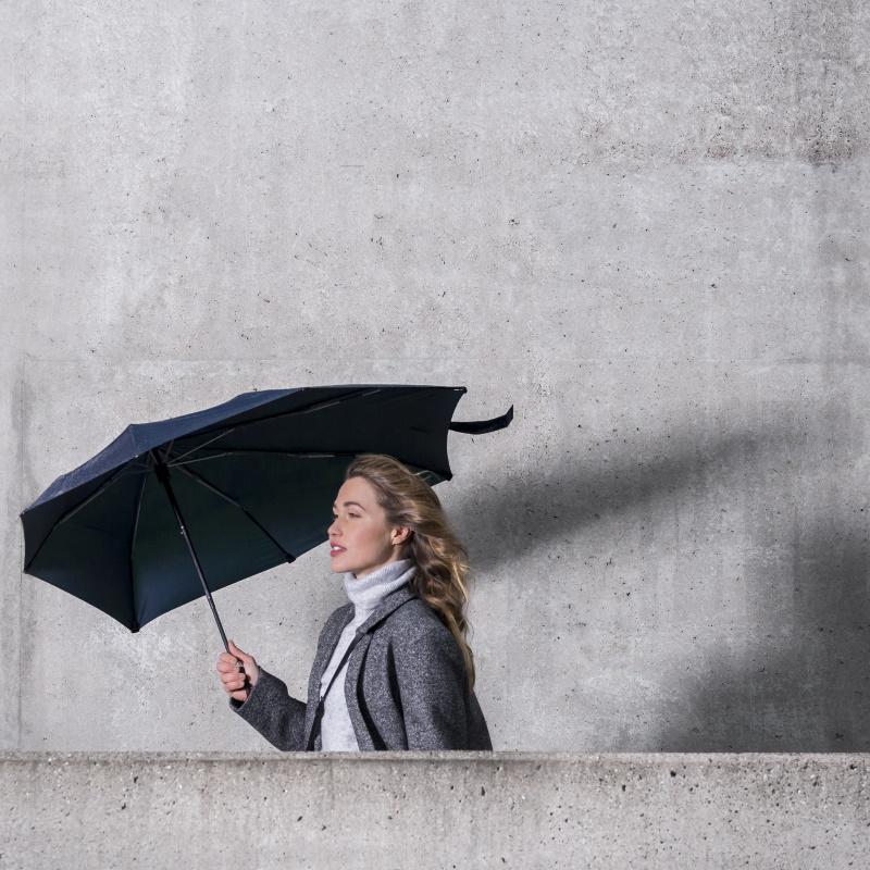 Geplooid hemel bouw Senz° Mini Automatic Opvouwbare Storm Paraplu Zwart – Engbers - Bags,  Travel & More