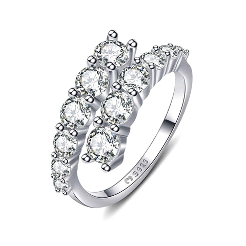 Curly Zirconia ring