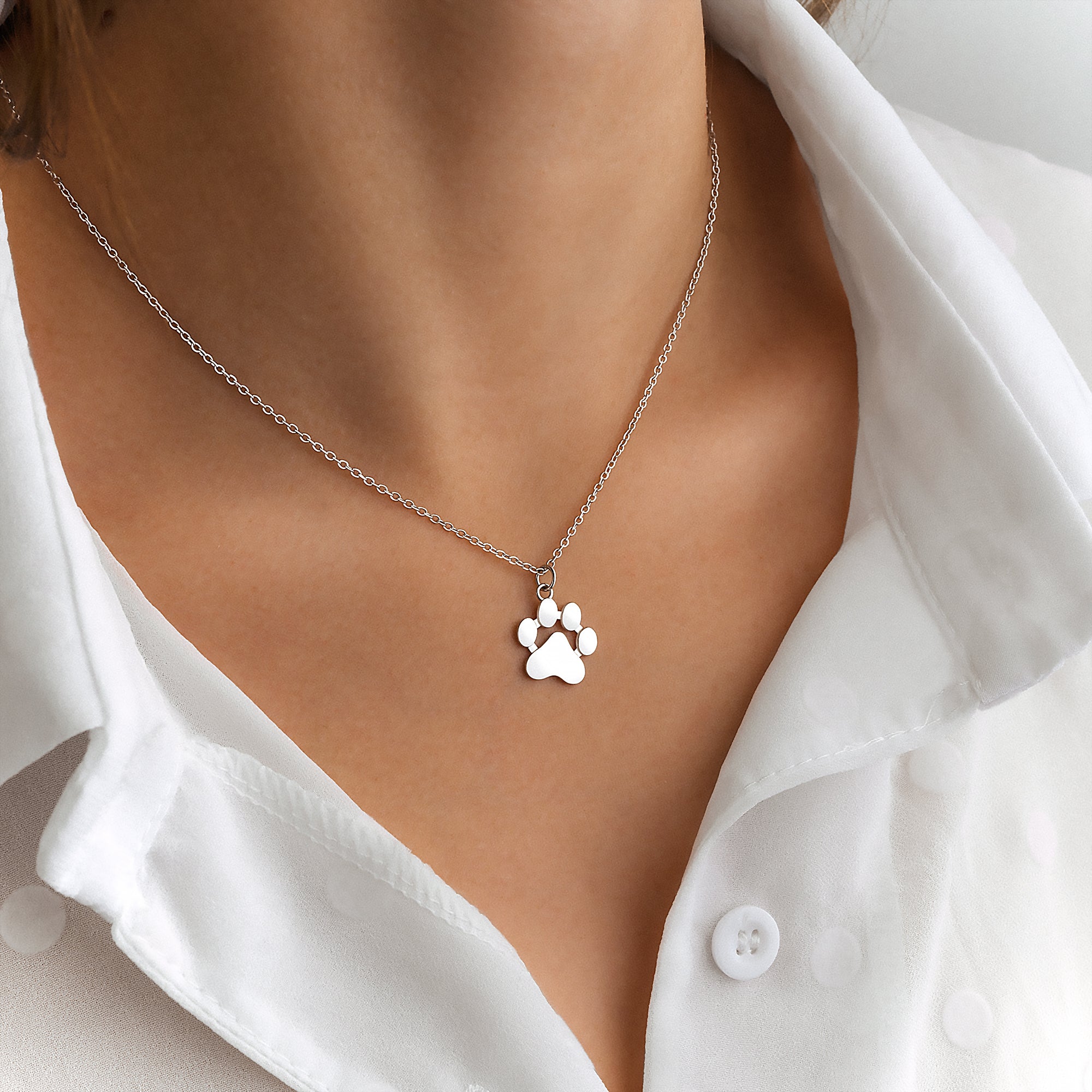 Dog Paw Necklace – Jewellery Jungle