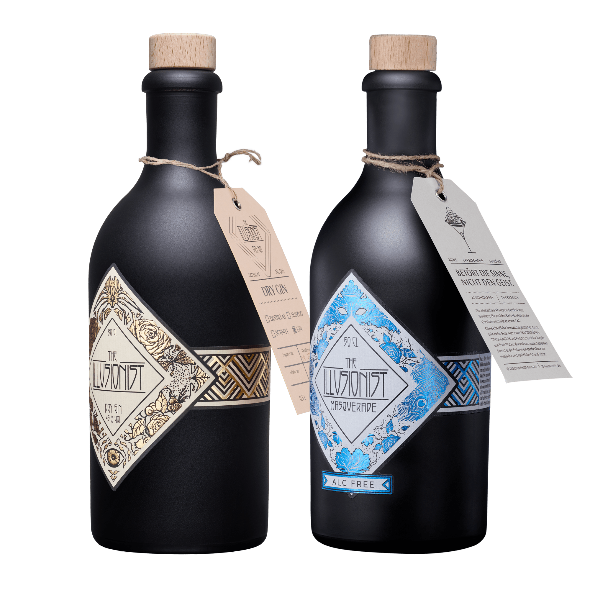 50ml Mini-Set: Dry The x 4 Gin Illusionist Illusionist | Distillery