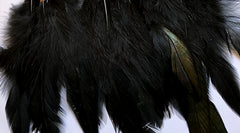 Feathers Black Coque