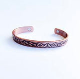 kowhaiwhai copper bracelet