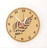 kowhaiwhai maori clock