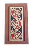kowhaiwhai wood panel