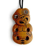 kauri maori tiki necklace