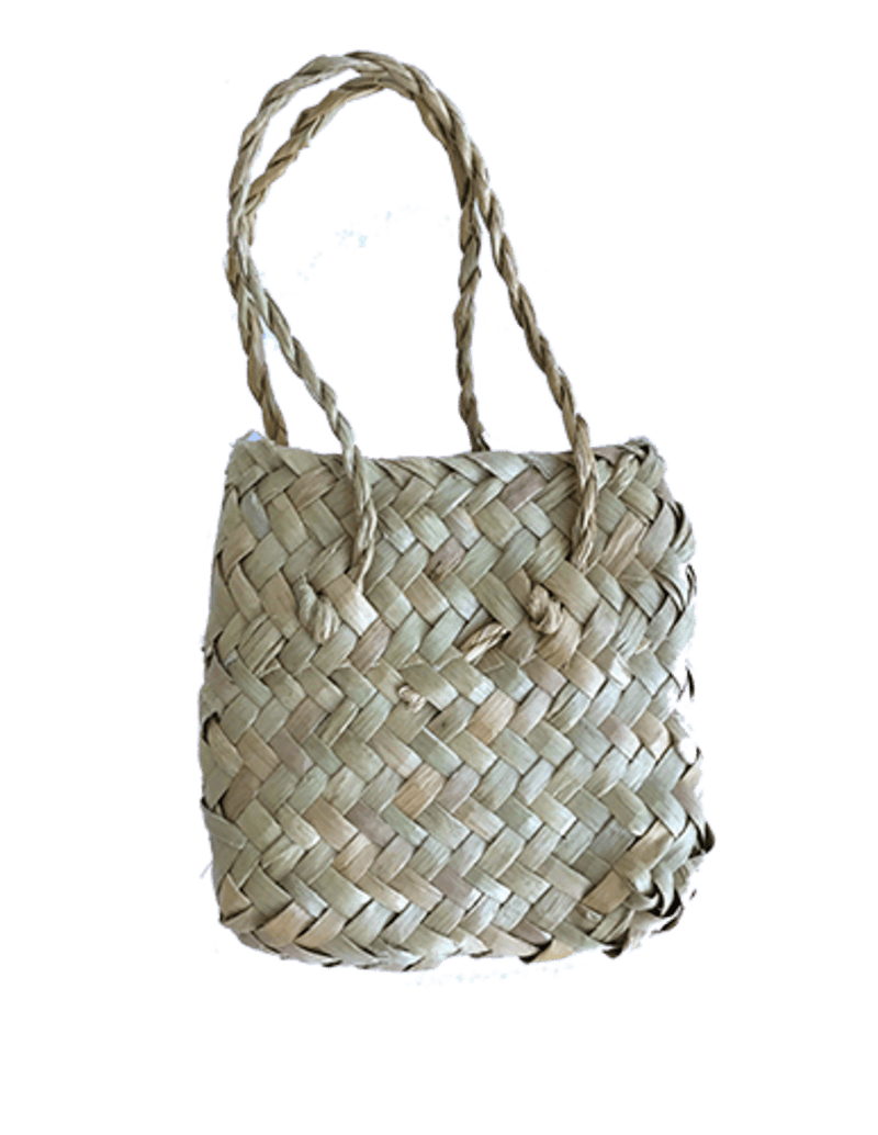 Mini Flax Kete Bag 7 x 7 cm – ShopNZ.com