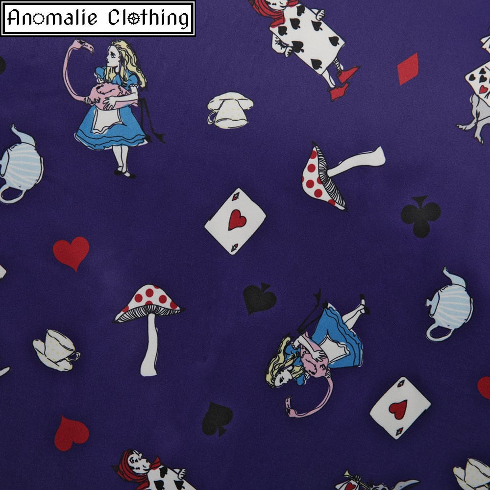 alice in wonderland swing dress