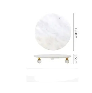 Belevue Natural Marble Tray freeshipping - Decorfaure