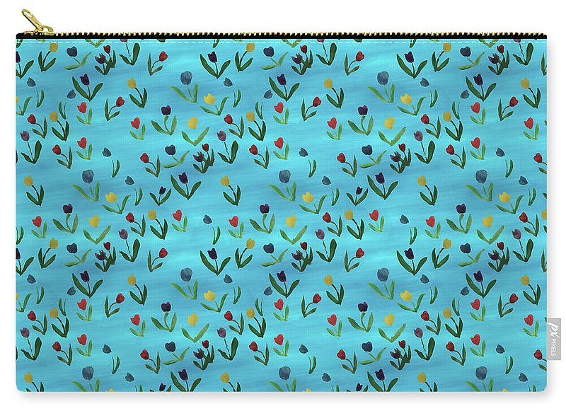 Tulips Pattern - Carry-All Pouch