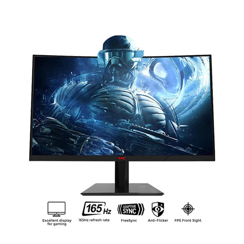 HKC M27G3F 27" INCH | 1920 X 1080 1080P | 165 HZ | GTG 8MS | R1800 | VA PANEL MONITOR