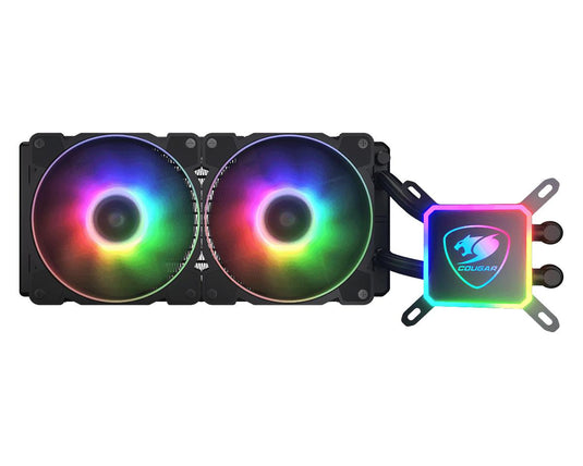 COUGAR AQUA 240 ARGB COOLER FANS-LIQUID COOLER-Makotek Computers