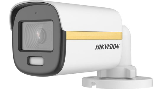 HIKVISION COLORVU DS-2CE10DF3T-PFS (2.8mm) 2MP 1080P AUDIO OUTDOOR BULLET TYPE CCTV CAMERA-CAMERA-Makotek Computers