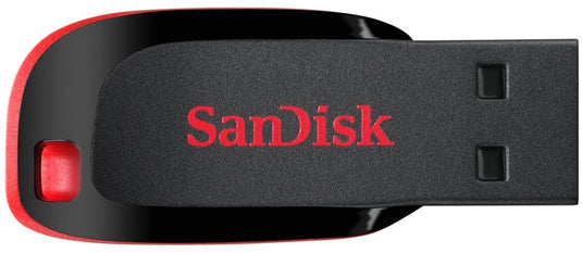 SANDISK SDCZ50-128G-B35 128GB CRUZER BLADE USB 2.0 FLASH DRIVE-FLASH DRIVE-Makotek Computers