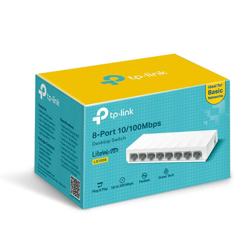 Switch de bureau 8 ports 10/100 Mbps TP-LINK TL-SF1008D – Dabakh