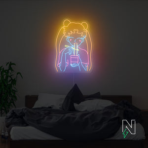 Custom Led Neon Signs  Anime Led Neon Sign  Baka Neon Sign  Wall Decor   Baka Led  Custom  Aliexpress