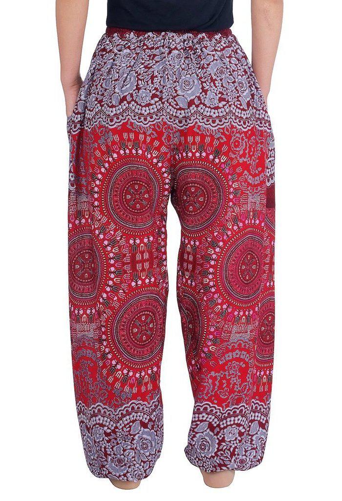Mandala Harem Pants with Drawstring – Lannaclothesdesign Shop