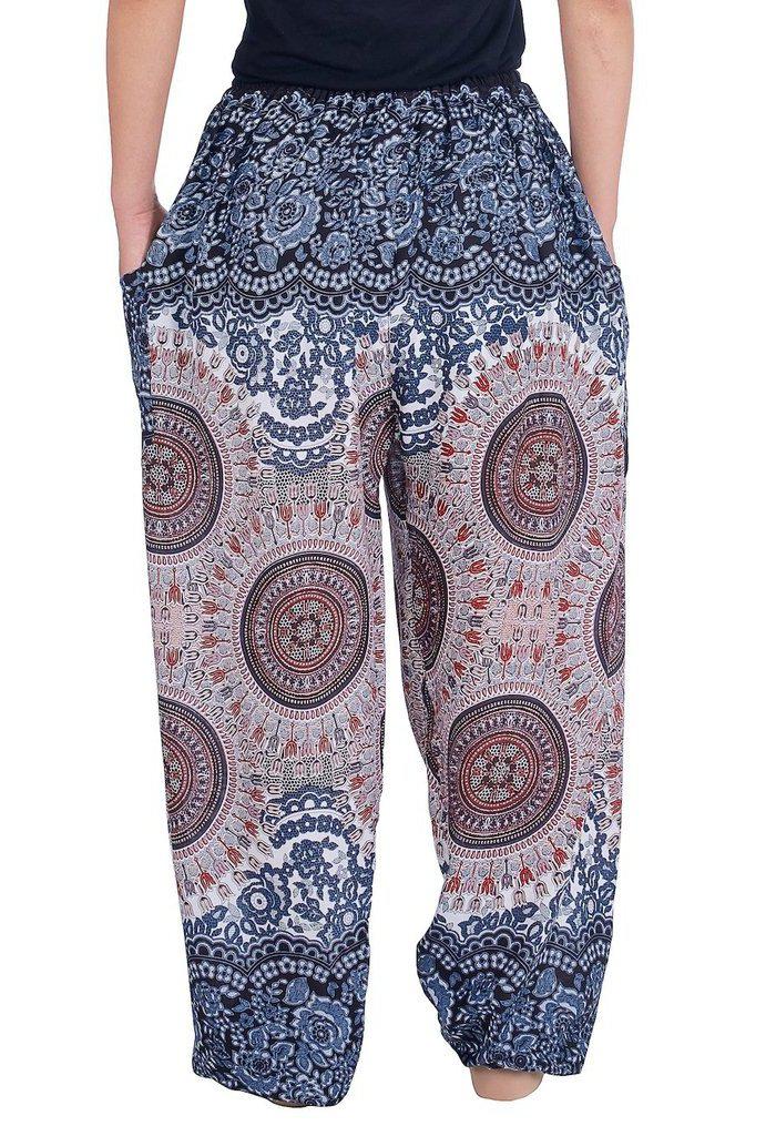 Mandala Harem Pants with Drawstring – Lannaclothesdesign Shop