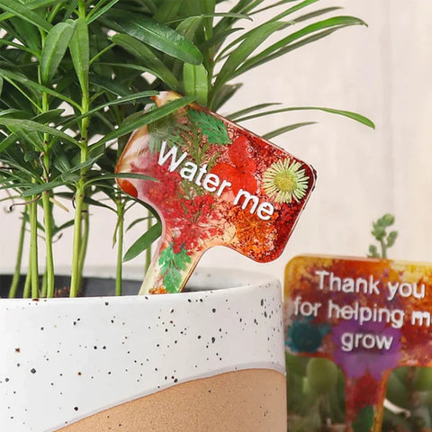 pot plant resin signs
