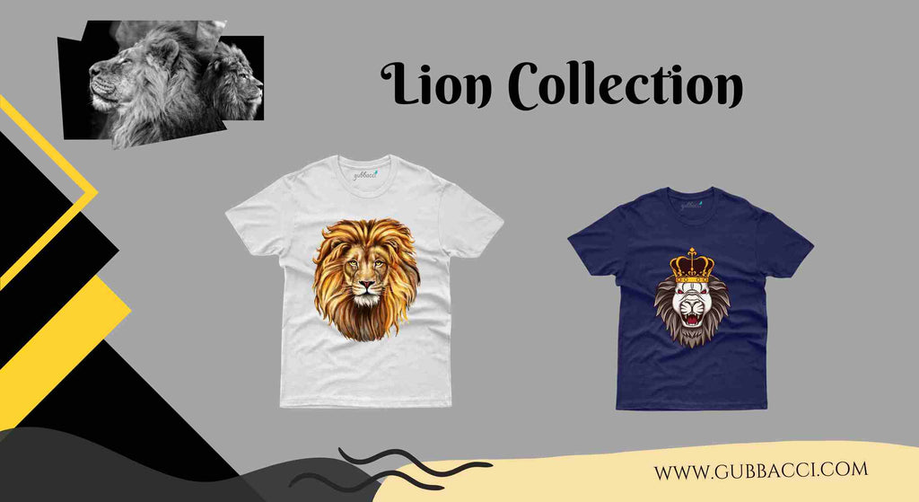 Unique Lion designed T-shirt